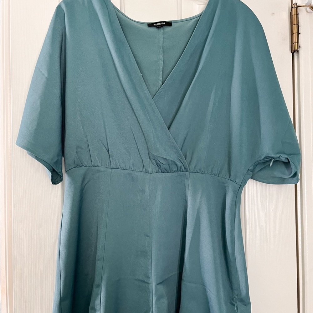 Turquoise Romper
